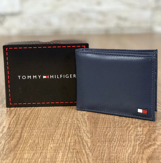 Carteira Masculina - Tommy Hilfiger - TH-001 - Cor: Marinho